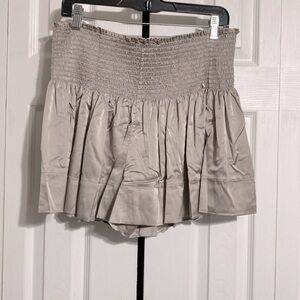 Natural Life NWT taupe satin shorts size L/XL